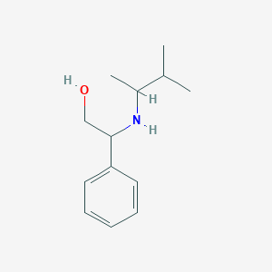 2-[(3-Methylbutan-2-yl)amino]-2-phenylethan-1-ol