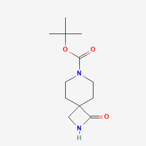 molecular formula C12H20N2O3 B1527540 7-Boc-1-oxo-2,7-diazaspiro[3.5]nonane CAS No. 1032158-48-7