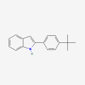 2-(4-(tert-Butyl)phenyl)-1H-indole