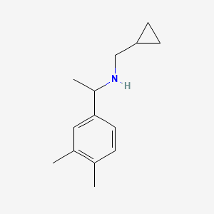 (Cyclopropylmethyl)[1-(3,4-dimethylphenyl)ethyl]amine