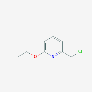 molecular formula C8H10ClNO B1527551 2-(Chloromethyl)-6-ethoxypyridine CAS No. 1251129-11-9