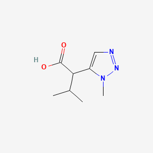 3-methyl-2-(1-methyl-1H-1,2,3-triazol-5-yl)butanoic acid