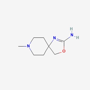 8-Methyl-3-oxa-1,8-diazaspiro[4.5]dec-1-en-2-amine