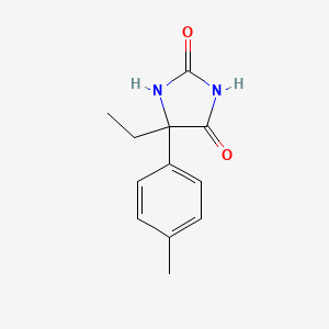 5-Ethyl-5-(4-methylphenyl)imidazolidine-2,4-dione