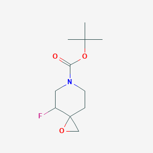 Tert-butyl 4-fluoro-1-oxa-6-azaspiro[2.5]octane-6-carboxylate