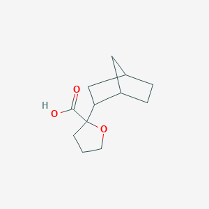 2-{Bicyclo[2.2.1]heptan-2-yl}oxolane-2-carboxylic acid