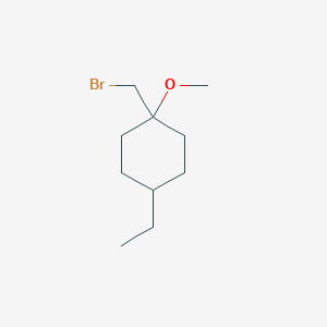 1-(Bromomethyl)-4-ethyl-1-methoxycyclohexane