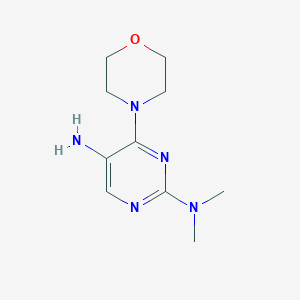 N2,N2-dimethyl-4-morpholinopyrimidine-2,5-diamine