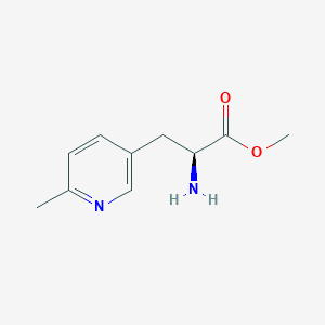 Methyl (S)-2-amino-3-(6-methylpyridin-3-yl)propanoate