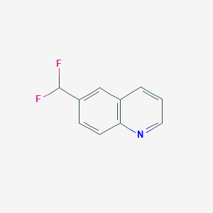 Quinoline, 6-(difluoromethyl)-