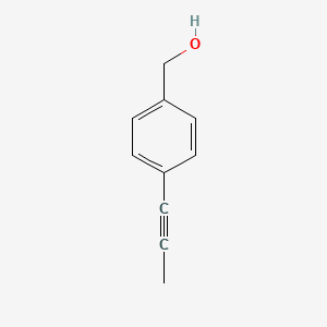 B1527585 [4-(Prop-1-yn-1-yl)phenyl]methanol CAS No. 1360803-46-8