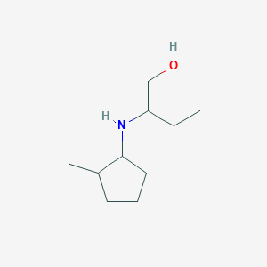 2-[(2-Methylcyclopentyl)amino]butan-1-ol