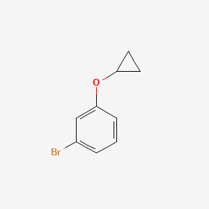 B1527588 1-Bromo-3-cyclopropoxybenzene CAS No. 1035690-22-2