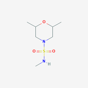 N,2,6-trimethylmorpholine-4-sulfonamide