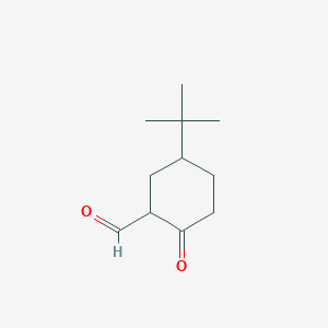 5-Tert-butyl-2-oxocyclohexane-1-carbaldehyde