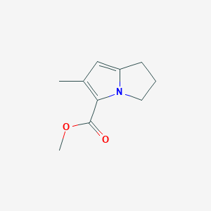 Methyl 6-methyl-2,3-dihydro-1H-pyrrolizine-5-carboxylate