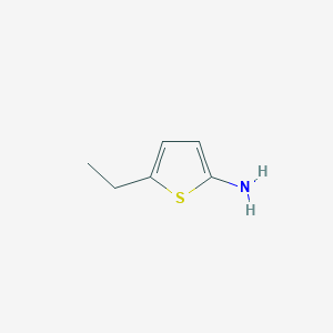 molecular formula C6H9NS B15276090 5-Ethylthiophen-2-amine 