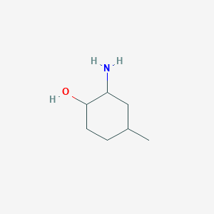 molecular formula C7H15NO B1527611 2-Amino-4-methylcyclohexan-1-ol CAS No. 854436-30-9