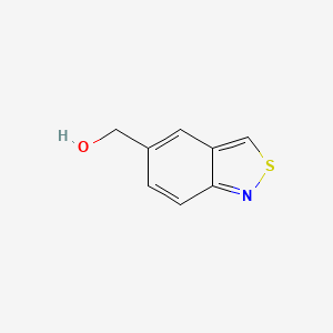molecular formula C8H7NOS B1527616 苯并[c]异噻唑-5-基甲醇 CAS No. 1352443-40-3