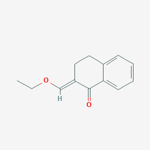 2-(Ethoxymethylidene)-1,2,3,4-tetrahydronaphthalen-1-one