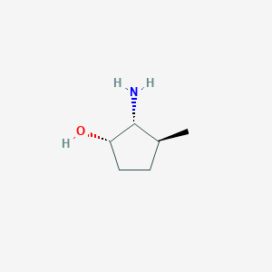 (1S,2R,3S)-2-Amino-3-methylcyclopentan-1-ol