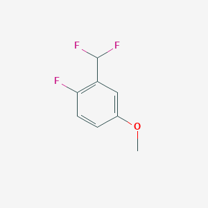 2-(Difluoromethyl)-1-fluoro-4-methoxybenzene