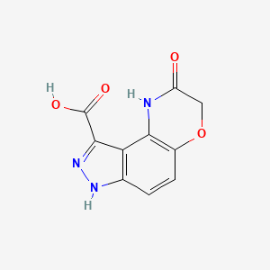 2-Oxo-1,2,3,7-tetrahydro-[1,4]oxazino[3,2-e]indazole-9-carboxylic acid