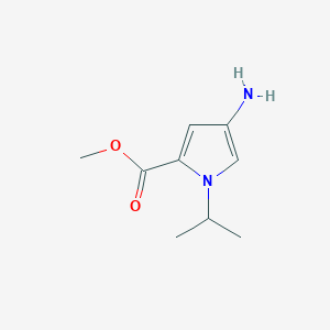 Methyl 4-amino-1-isopropyl-1h-pyrrole-2-carboxylate