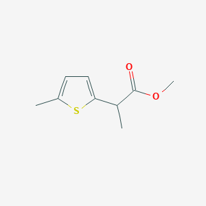 Methyl 2-(5-methylthiophen-2-yl)propanoate