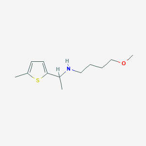 (4-Methoxybutyl)[1-(5-methylthiophen-2-yl)ethyl]amine