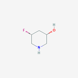 (3S,5R)-5-Fluoropiperidin-3-ol