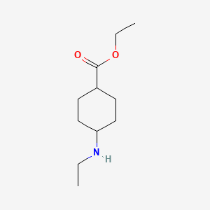 ethyl 4-(ethylamino)cyclohexane-1-carboxylate