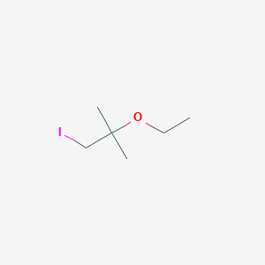 2-Ethoxy-1-iodo-2-methylpropane