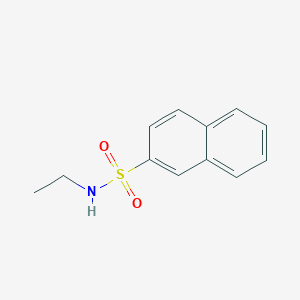 molecular formula C12H13NO2S B15276448 N-ethylnaphthalene-2-sulfonamide CAS No. 71862-50-5