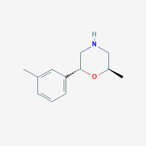 (2R,6r)-2-methyl-6-m-tolylmorpholine