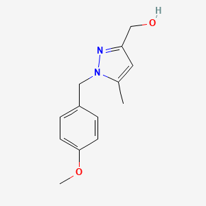 (1-(4-Methoxybenzyl)-5-methyl-1H-pyrazol-3-yl)methanol