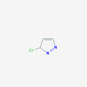 3-Chloro-3H-pyrazole