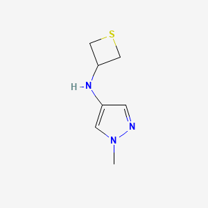 1-Methyl-N-(thietan-3-yl)-1H-pyrazol-4-amine