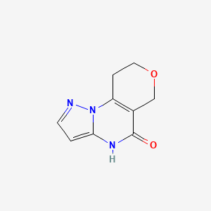 11-Oxa-2,3,7-triazatricyclo[7.4.0.0,2,6]trideca-1(9),3,5-trien-8-one