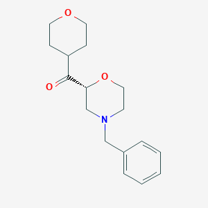 (R)-(4-Benzylmorpholin-2-yl)(tetrahydro-2H-pyran-4-yl)methanone