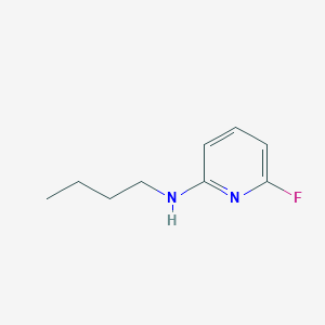 molecular formula C9H13FN2 B15276754 N-butyl-6-fluoropyridin-2-amine 