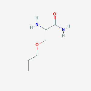 2-Amino-3-propoxypropanamide