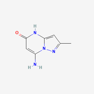 7-Amino-2-methyl-1H,5H-pyrazolo[1,5-A]pyrimidin-5-one