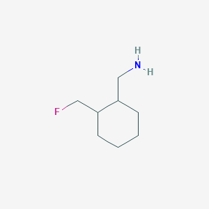 [2-(Fluoromethyl)cyclohexyl]methanamine