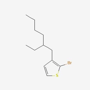 molecular formula C12H19BrS B1527691 2-溴-3-(2-乙基己基)噻吩 CAS No. 303734-52-3