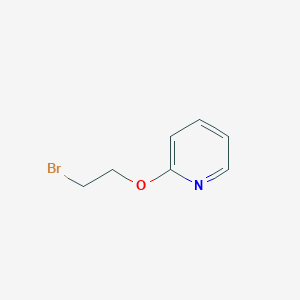 molecular formula C7H8BrNO B15276918 2-(2-Bromoethoxy)pyridine 