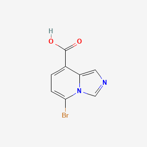 5-Bromoimidazo[1,5-a]pyridine-8-carboxylic acid