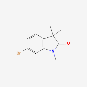 B1527693 6-Bromo-1,3,3-trimethylindolin-2-one CAS No. 1190861-69-8