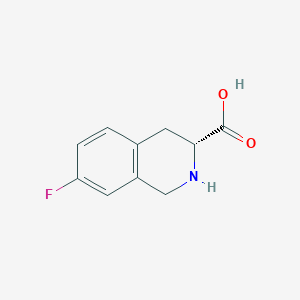 (R)-7-Fluoro-1,2,3,4-tetrahydroisoquinoline-3-carboxylic acid