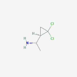 (S)-1-((R)-2,2-Dichlorocyclopropyl)ethan-1-amine